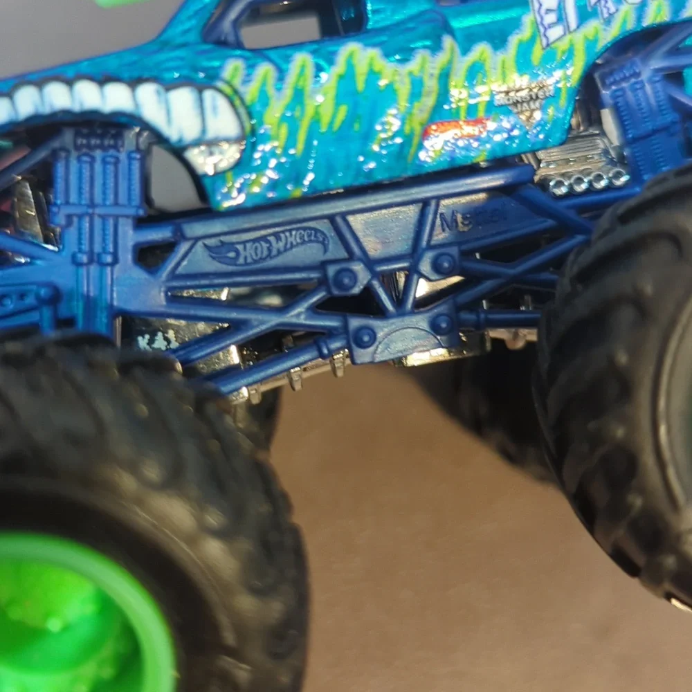 Hot Wheels Monster Truck El Toro Loco Rare Blue 1/64 Scale Mattel